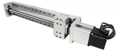 Obrázek produktu pro Lineární pohon pro pohyb jeviště, vysoká nosnost, tichý chod, lineární stůl JUST, zdvih 300 mm