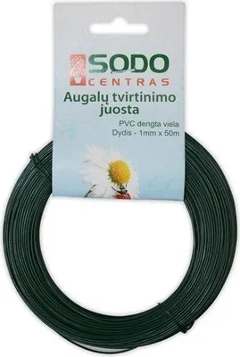Produktbild von Draht 1mm x 50m Bindedraht Spanndraht Blumendraht Gartendraht Pflanzendraht