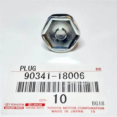 Produktbild von TOYOTA Aygo Corolla C-HR Getriebeölablassschraube 90341-18006 OE