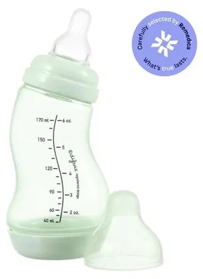 Zdjęcie produktu dla Butelka Difrax S-Flasche Natural 170 ml - kolor pistacjowy
