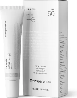 Zdjęcie produktu dla Transparent Lab Lip Gloss Glossy SPF50 15 ml , Nawilżający balsam do ust