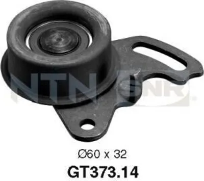 Produktbild von SNR GT373.14 Spannrolle Zahnriemen Ø60mm für MITSUBISHI L 300 III Bus (P0W, P1W, P2W) ECLIPSE I (D2A) L 300 / Delica II Pritsche / Fahrgestell (L03P)