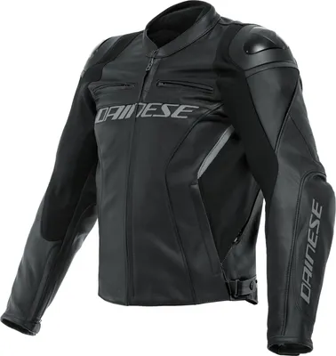 Produktbild von Dainese Racing 4 Motorrad Lederjacke (Black/Black,54)