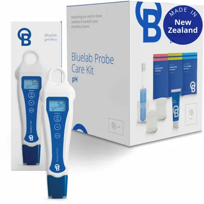Obrázek produktu pro Digitální pH metr pro akvária – včetně kalibrační roztoku a stěrky