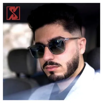 Produktbild von Polarisierte Sonnenbrille – Leichter, Klassischer Rechteckrahmen, Getönte Gläser, Einfaches Design