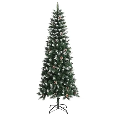 Immagine prodotto di Albero di Natale Artificiale con Base Verde 210 cm PVC