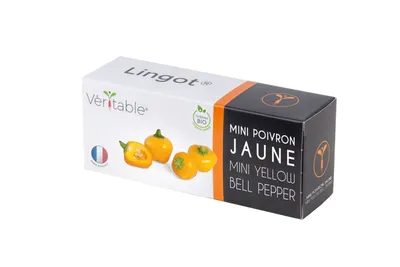 Image de 1 pc. Véritable® Lingot® Mini poivron jaune Recharge Herbes aromatiques Jardin d'herbes aromatiques Set de graines