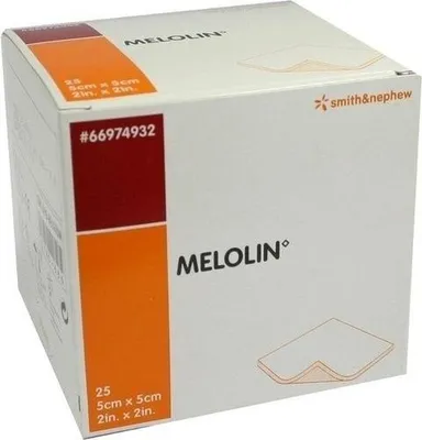 Image de Pansements Melolin 5x5 cm stériles 25 pces