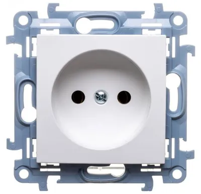 Zdjęcie produktu dla Kontakt-Simon CG1.01/11, Biały, Plastik, IP20, 250 V, 77 mm, 37,5 mm