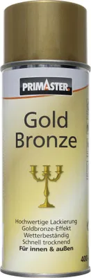 Produktbild von Primaster Lackspray 400 ml goldbronze