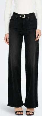 Produktbild von ONLY ONLMADISON BLUSH HW WIDE DNM CRO099 Washed Black S/34