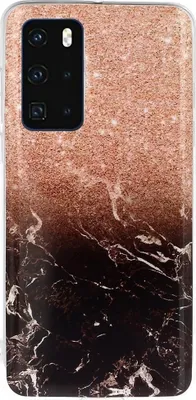 Produktbild von Mobigear Marble  Huawei P40 Hülle Flexibles TPU Backcover