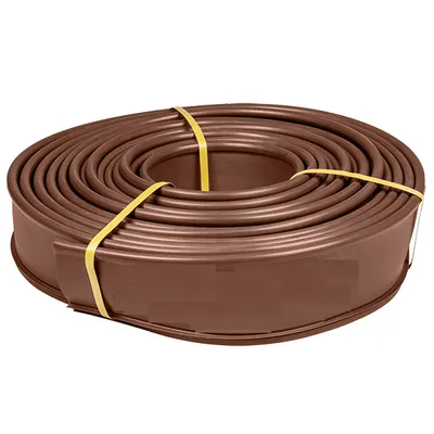 Immagine prodotto di Bordatura liscia per prato 18 m x 12,5 cm marrone Bradas OBKB18125