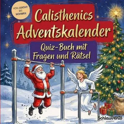 Produktbild von Calisthenics-Adventskalender: Quiz-Buch mit Fragen und Rätsel