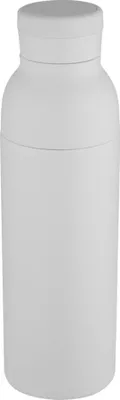 Productafbeelding van Floso - Waterfles, gerecycled roestvrij staal, dubbelwandig, 650 ml, model PF4936 (één maat) (wit)