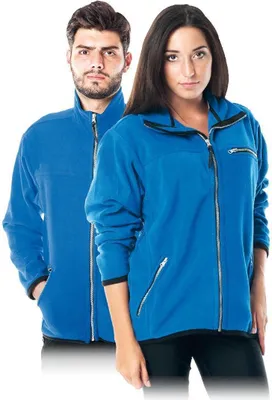 Produktbild von Blaue Fleecejacke für Damen und Herren, 290 g/m² Gr. XL