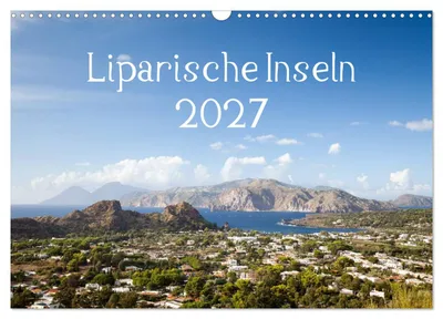 Produktbild von Liparische Inseln (Wandkalender 2027 DIN A3 quer), CALVENDO Monatskalender