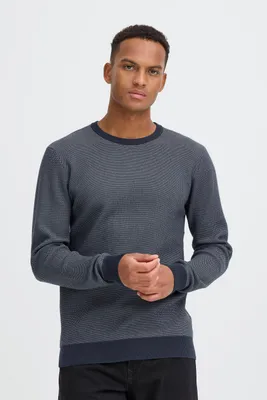 Produktbild von Blend BHBAAL Herren Strickpullover Feinstrick Pullover Baumwollmischung regular fit