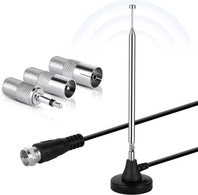 Obrázek produktu pro Vnitřní FM anténa s magnetickou základnou pro hi-fi stereo a domácí kino