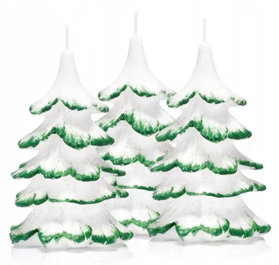 Produktbild von Drobo Weihnachtsbaumkerzen 15 cm 3 Stück Grün