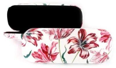 Imagen del producto de Tienda online del museo: Estuche para gafas, Tres tulipanes, Merian