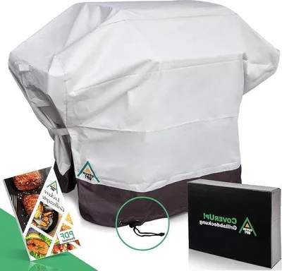 Produktbild von BBQ-Schutzbezug 141x65x115cm, stark, 600D Polyester, schwarz