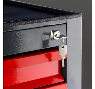 Produktbild von ADB Schubladenschrank "MAMMUT" maxi 10 Schubladen