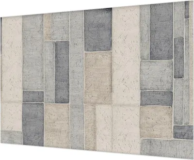 Produktbild von Wandtapete - Dekorative Tapete für Wohnzimmer - Tapetenfolie für Wanddekoration - 208x146 cm - Geometrisches Mosaik