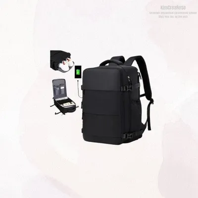 Produktbild von Famanu Handgepäck Rucksack 40x20x25 - Wasserdicht, mit USB-Anschluss