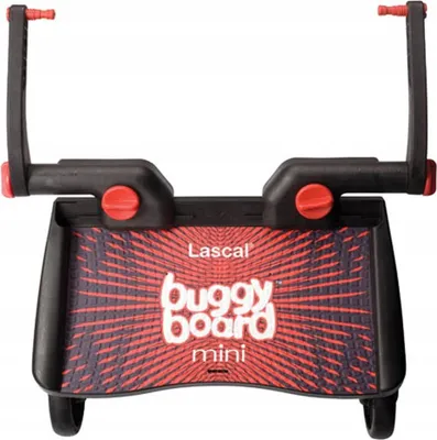 Produktbild von Universalaufsatz für Kinderwagen, Lascal BuggyBoard MINI, rot