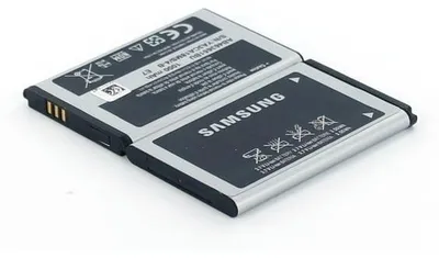 Produktbild von Akku für Samsung AB463651BECSTD Li-Ion 3,7 Volt 960 mAh schwarz.