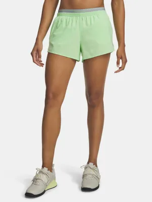 Image de Short UNDER ARMOUR UA Vanish WOVEN 3IN, couleur LUMOS LIME, taille XL