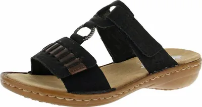 Obrázok produktu pre Dámske mule Rieker v čiernej farbe, veľkosť 42