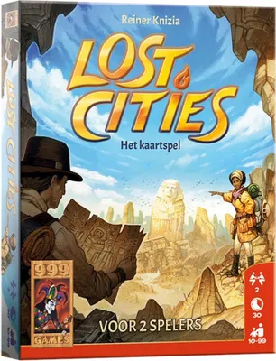 Produktbild von 999 Spiele 999 Spiele verlorene Städte: Das Kartenspiel
