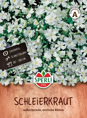 Produktbild von SPERLI Samen Schleierkraut Gypsophila elegans 120 Pflanzen