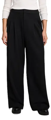 Produktbild von TOM TAILOR Denim Damen Taillierte Hose mit weitem Bein