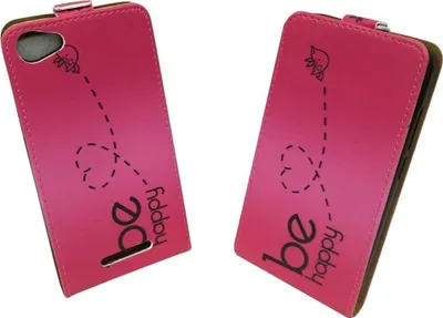 Produktbild von Handyhülle Tasche für Handy Wiko Jerry Be Happy Pink