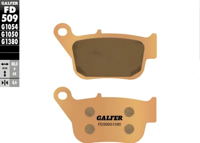 Produktbild von Bremsbeläge Galfer FD509G1380 Sinter-Metall SCOOTER