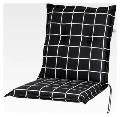 Produktbild von Sitzpolster Niederlehner Milano anthrazit-grau 102x49x6 cm