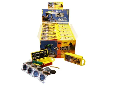 Produktbild von EXPAND EXPRES Set mit 9 runden Fahrradflicken