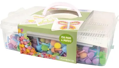 Produktbild von PLAYBOX Buntes Hutmosaik 250st - Pastell