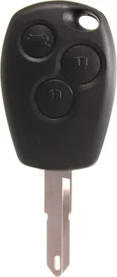 Produktbild von Schlüsselgehäuse mit Rohling 3 Tasten passend für Renault Clio II Clio III(RE14)