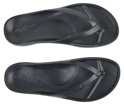 Produktbild von Damen-Flip-Flops Coqui Naitiri Zehentrenner für Pool Schwarz 37