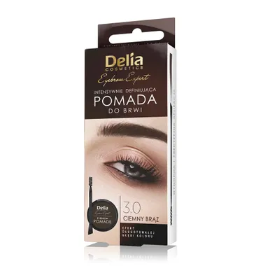 Obrázok produktu pre Delia Odborník na obočie Pomáda na obriešky 3.0 Dark Brown, 2.5g