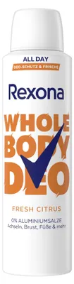 Immagine prodotto di Rexona Fresh Citrus Unisex Deodorante Spray per tutto il corpo 150 Ml