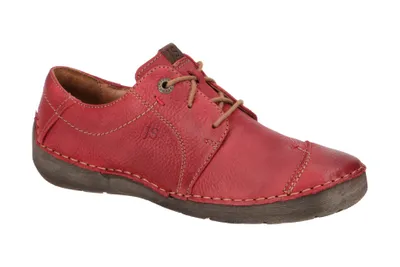 Produktbild von Josef Seibel FERGEY 20 Damenschuhe - bequeme Schnür- Halbschuhe rot Freizeit