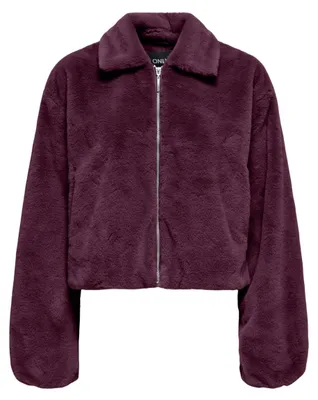 Produktbild von ONLY Damen Onldana Life Faux Fur Jacket Cc OTW, Mauve Wine, l