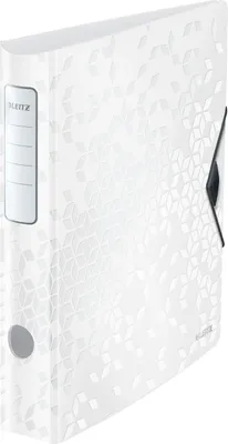 Produktbild von Ordner Active Wow A4 Polyfoam schmal weiß Packung mit 5 Stück