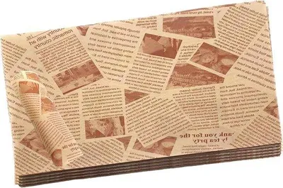 Produktbild von Umweltfreundliches Backpapier, 100 Blatt, Burgerpapier
