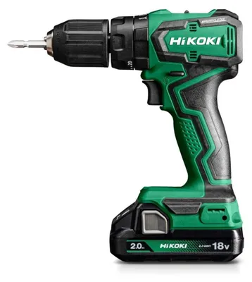 Produktbild von HiKOKI Akku-Schlagbohrschrauber 18 V Brushless, incl. 2x Akku 2 Ah, Ladegerät, Zubehör, Koffer